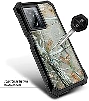 Vista 4 de NZND Funda compatible con OnePlus Nord N300 5G con [protector de pantalla integrado], funda protectora de cuerpo completo a prueba de golpes