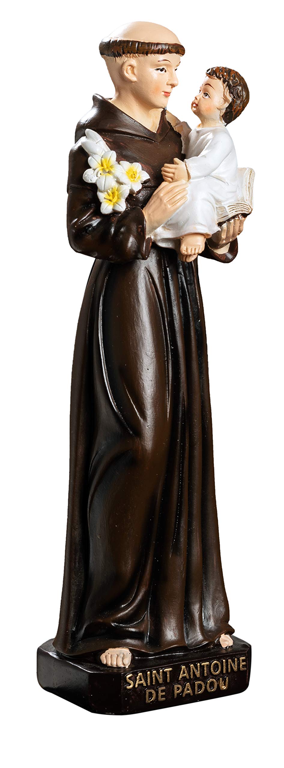 Reproduction St. Anthony of Padua Statue 20 / 5 / 5 cm