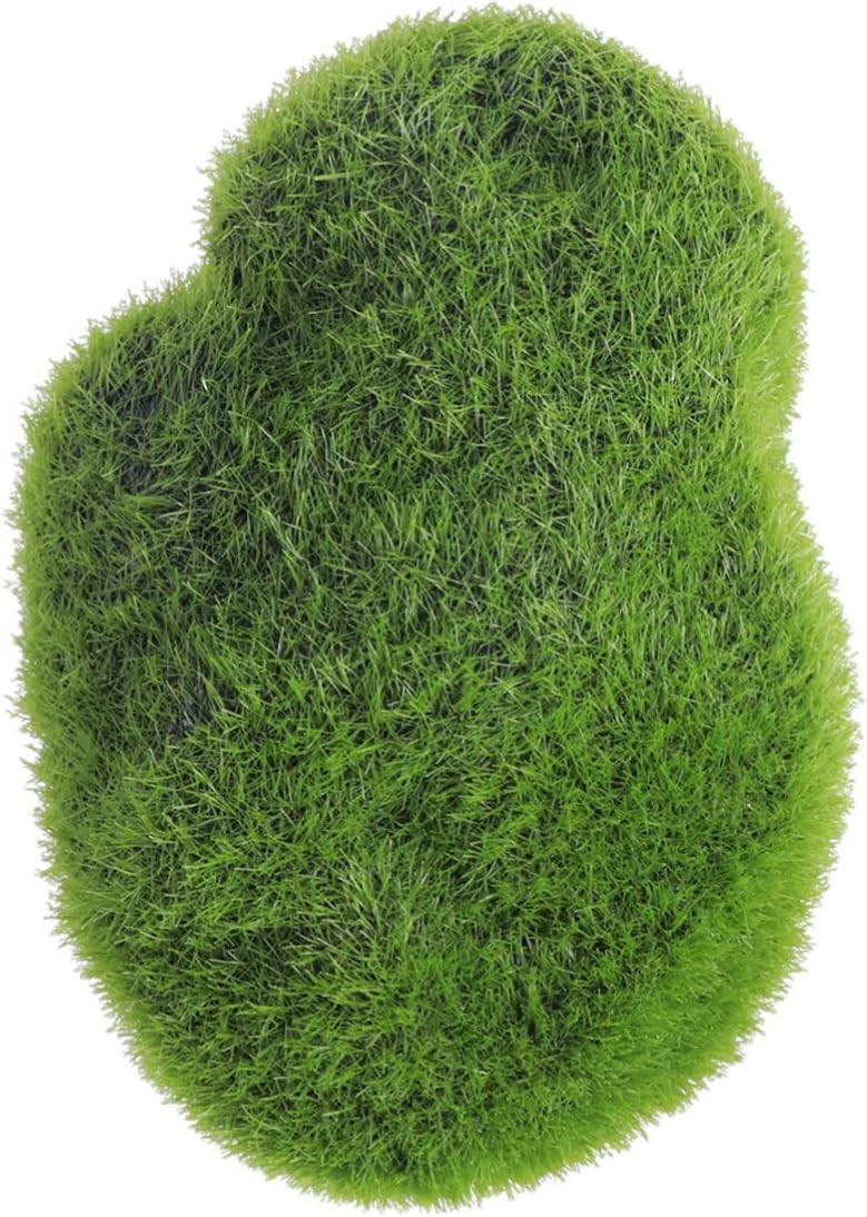 Anneome Moss Rocks Fuzzy Cover Artificial Moss Stone Balls for Floral Arrangements Vases and Home Decor