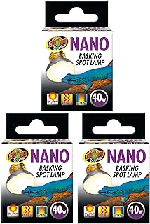 Zoo Med Nano Basking Spot Lamp 40 Watt - Pack of 3