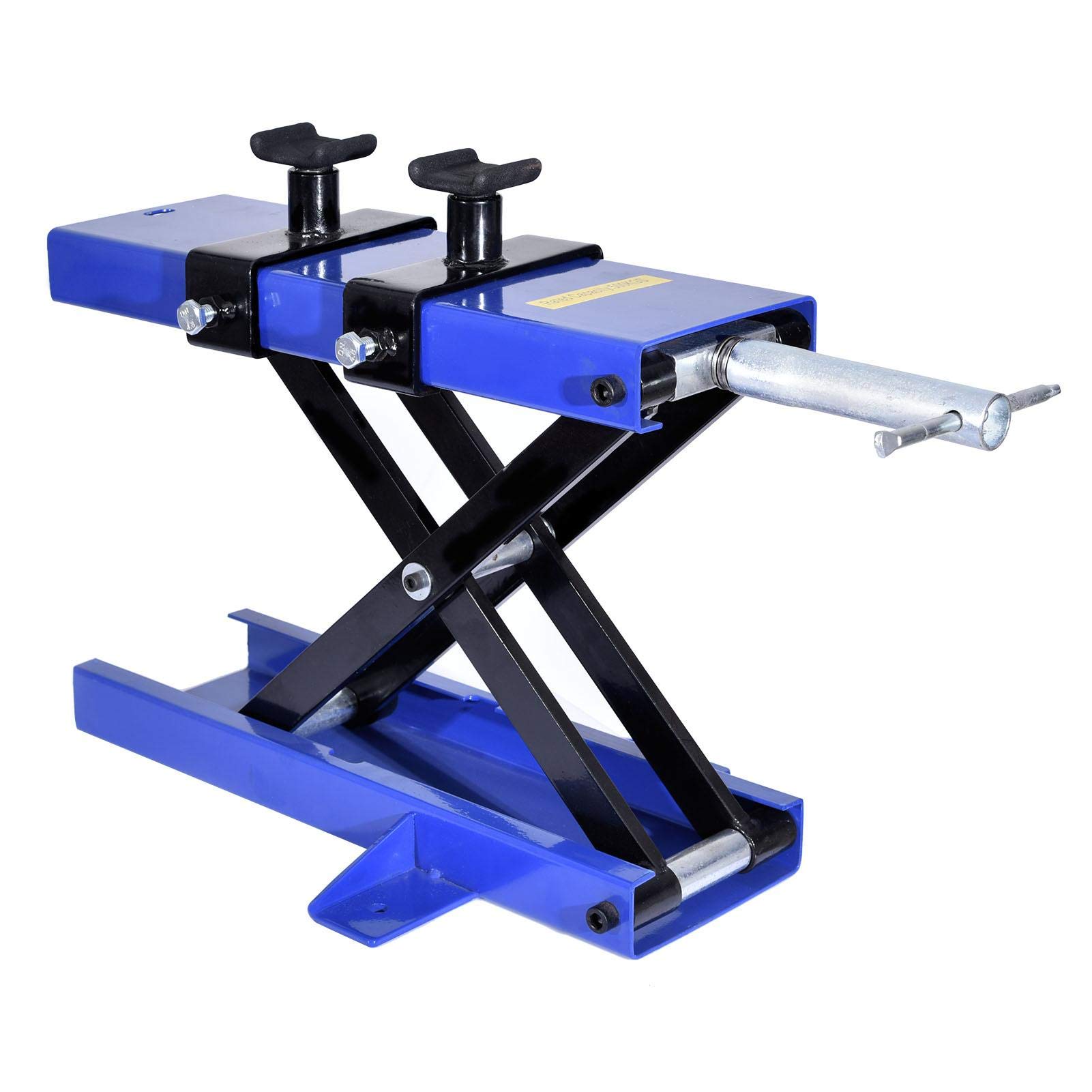 Buy Motorcycle Center Scissor Lift Jack Hoist Stand Bikes ATVs Scooter