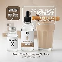 Vista 15 de Dolce Flav Cotton Candy Extract – Kosher, Sugar-Free, Concentrated Carnival-Style Flavoring for Baking, Frostings & Drinks, Includes Measured