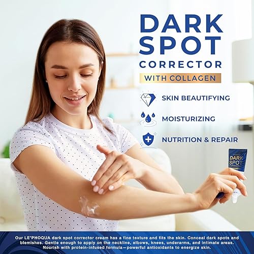 Miniatura 2 de Removedor de manchas oscuras para cara y cuerpo corrector para la edad, sol, pecas, melasma, manchas marrones - niacinamida, fórmula de vitamina C -