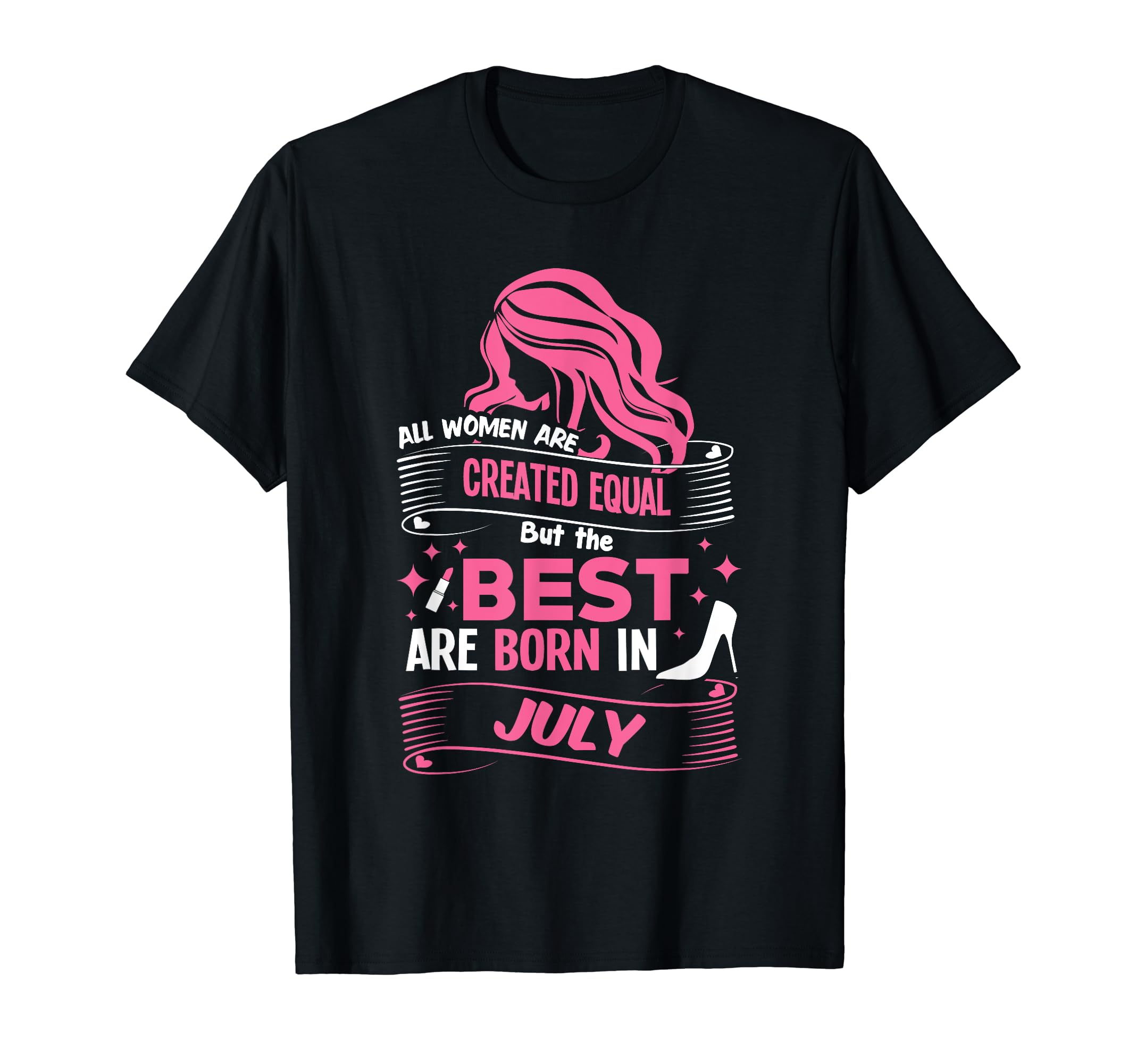 july birthday Gifts 4UJuly Girl Born in Birthday Gift T-Shirt