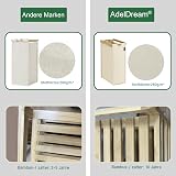 AdelDream Panier à linge 200L 4 compartiments étagères - 5