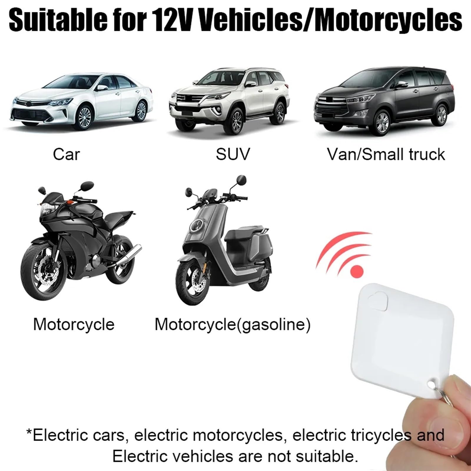 Immobilizzatore for auto 12V RFID Blocco motore Fusibile Relè Isolatore Dispositivo antifurto Veicoli wireless Accessori moto