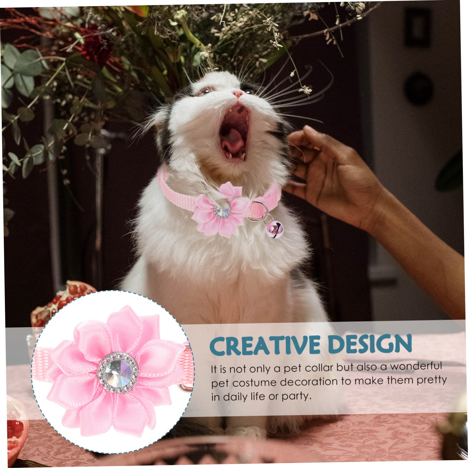 POPETPOP 24pezzi Collare Decorativo Per Domestici Con Campanellino Colori Design Per e Speciali