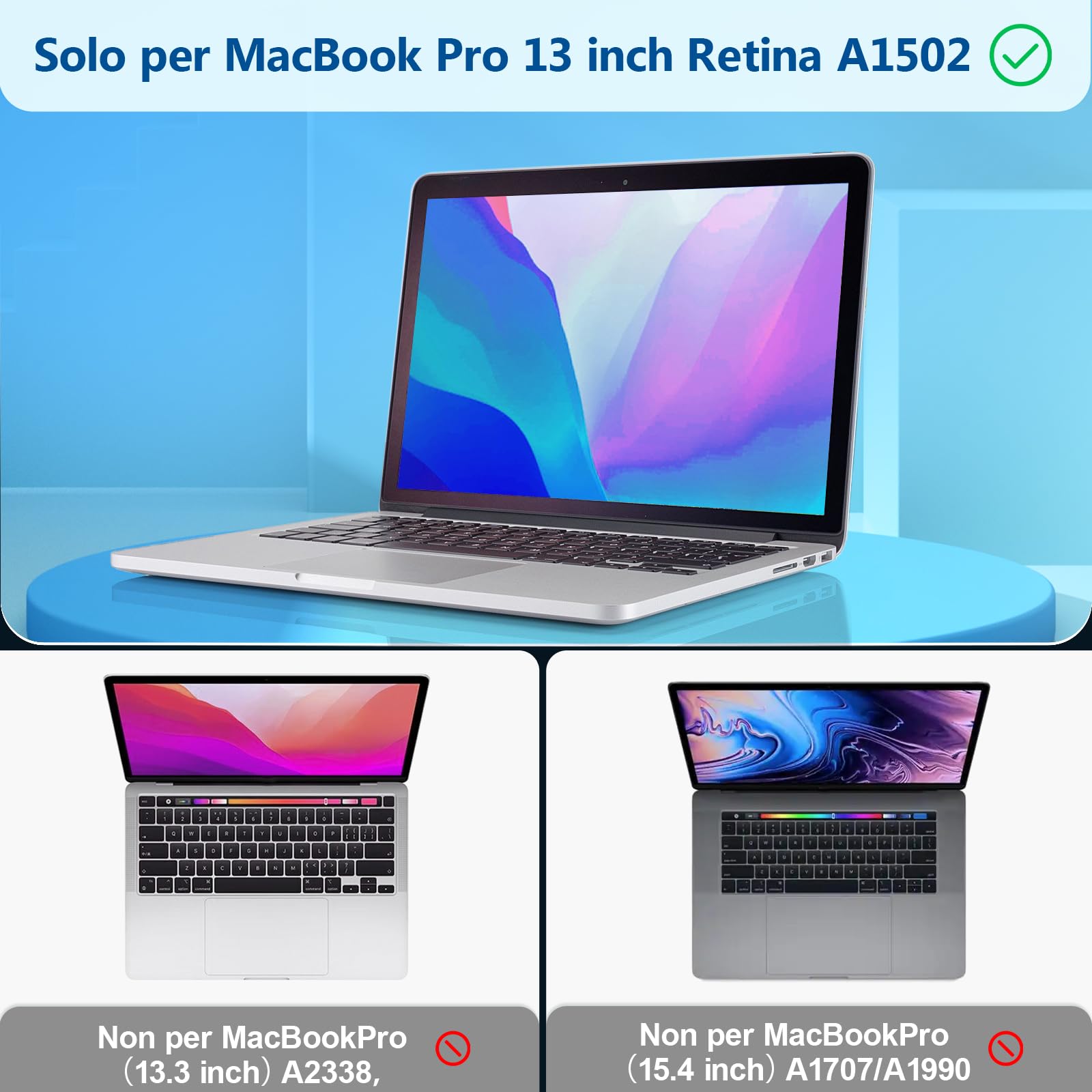 Altoparlanti Interni per MacBook PRO 13" Retina 2012-2015 Destra e Sinistra Sostituzione