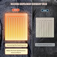 Vista 6 de Heated Electric Blanket Queen Size-84"x90" Heating Blanket with 10 Heating Levels & 5 Time Settings Over-Heat Protection,Winter Warmer for Adults