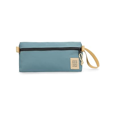 Topo Designs Dopp Kit Toiletries Case Sea Pine, Nylon
