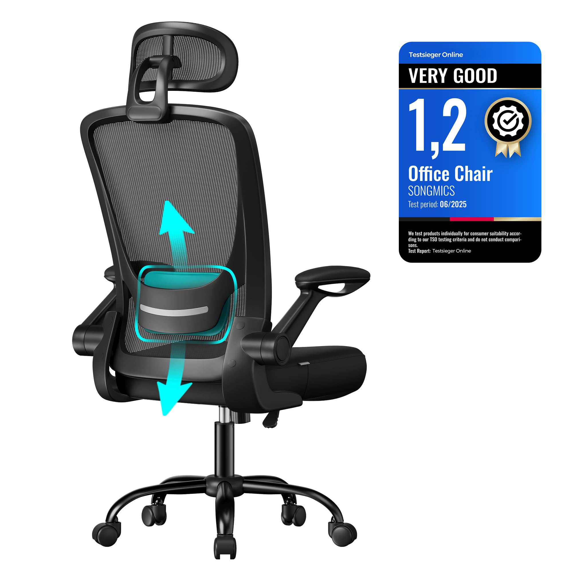 SONGMICS Office Mesh Chair, Ergonomic Swivel Review – Best Value for Money?