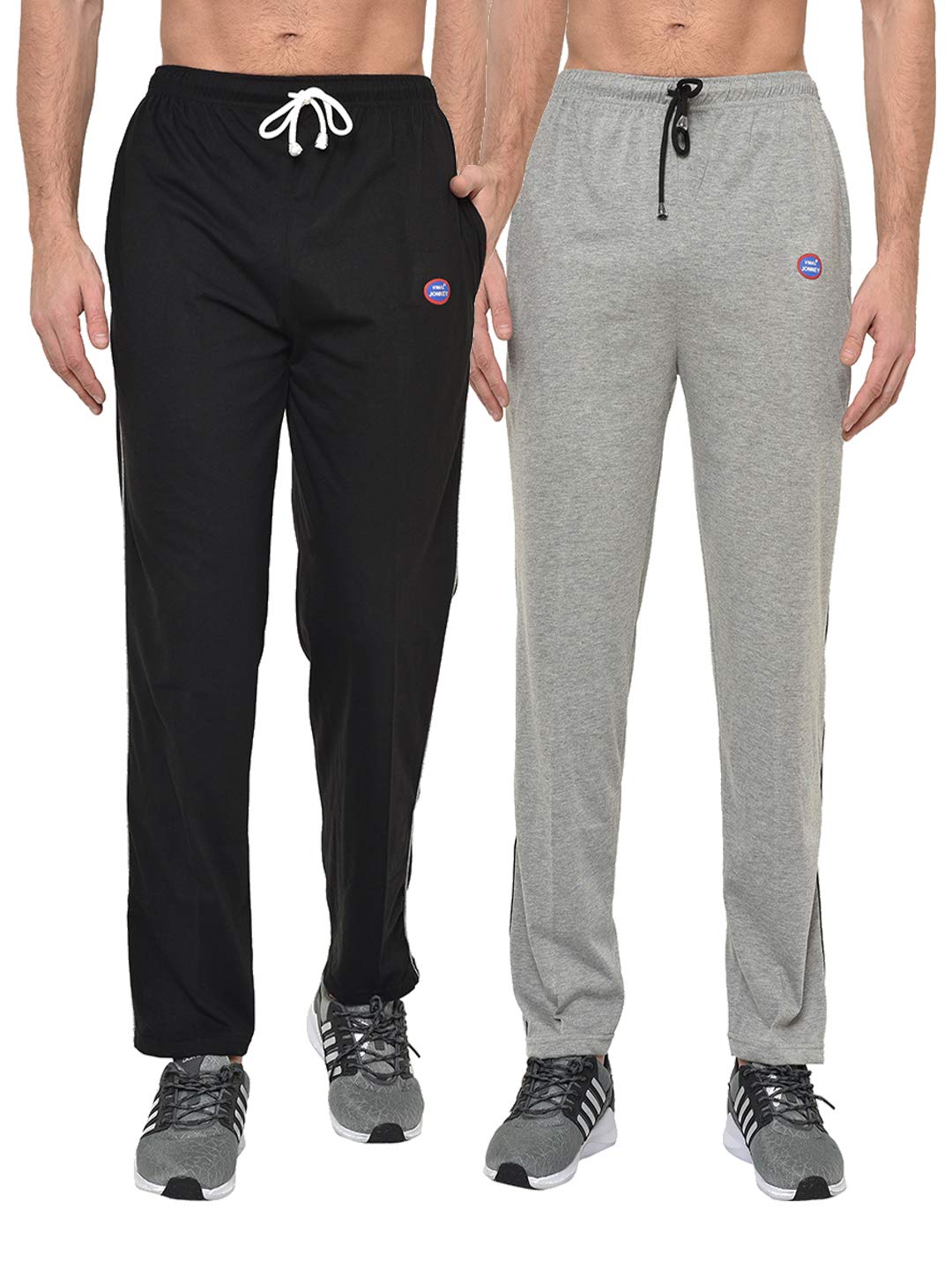 Mack Jonney Cotton Blend Regular Fit Men Pajamas(Pack of 2-MACK632083)