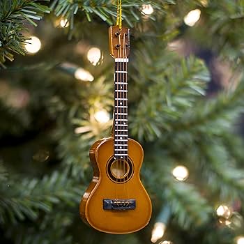 Ukulele christmas tree ornament Clearance