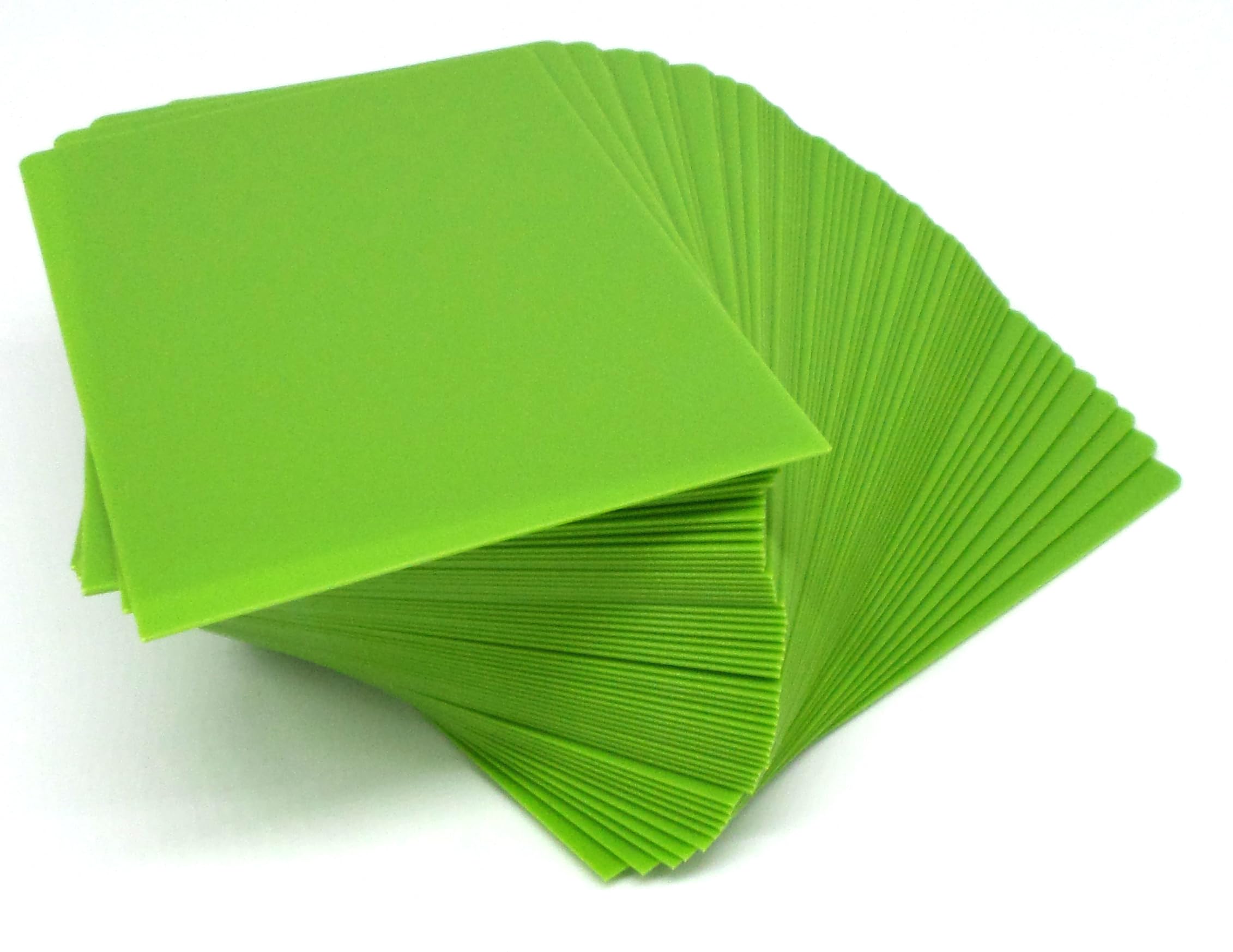 50 Docsmagic.de Trading Card Deck Divider Light Green 68 x 97 mm