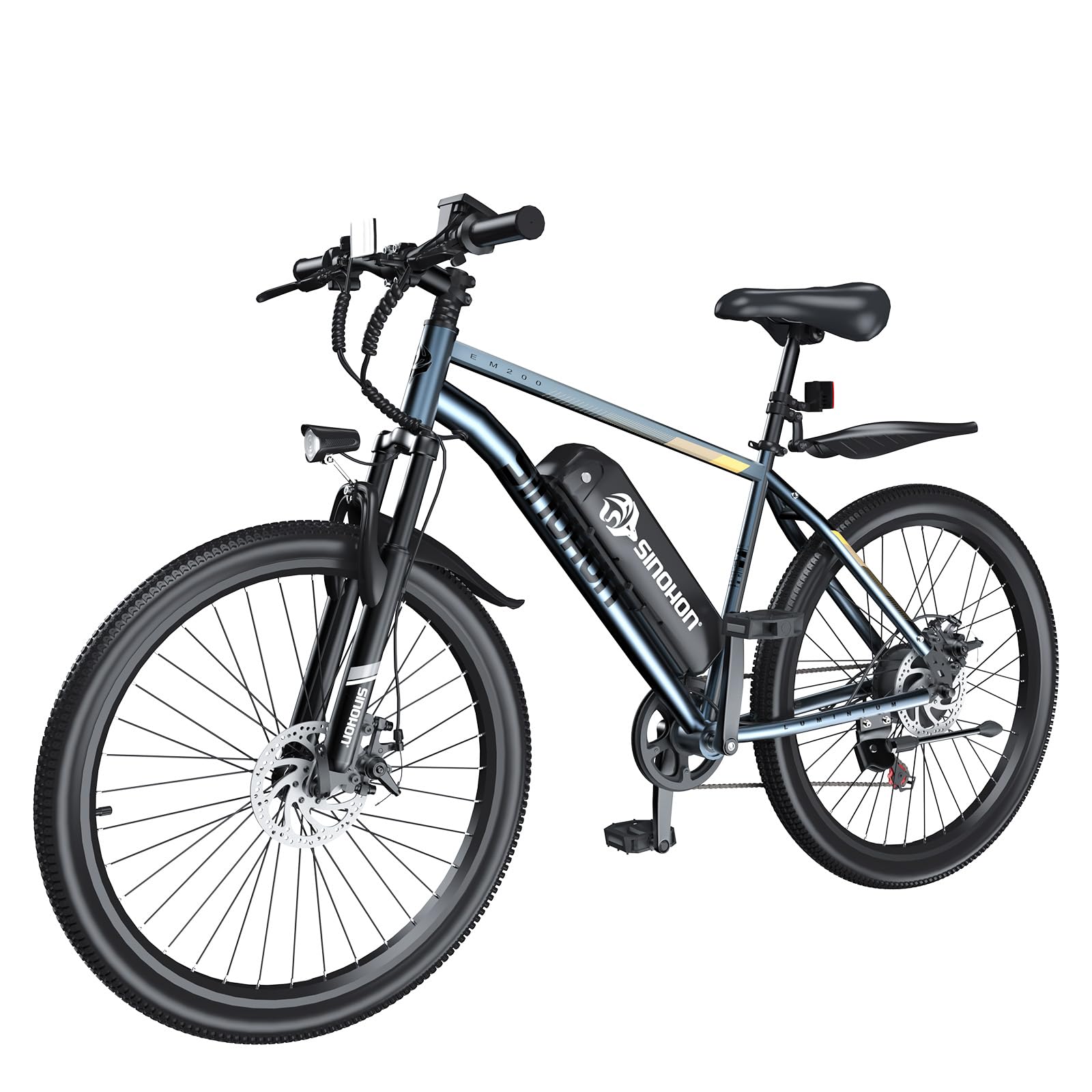 26" Electric E Bike for Adults, E-Bike Commuter – 500W Brushless Motor, 36V 10.4AH Battery, 7-Speed Gear, 20MPH Top Speed, 37+ Miles Long Range – Certified to UL 2849