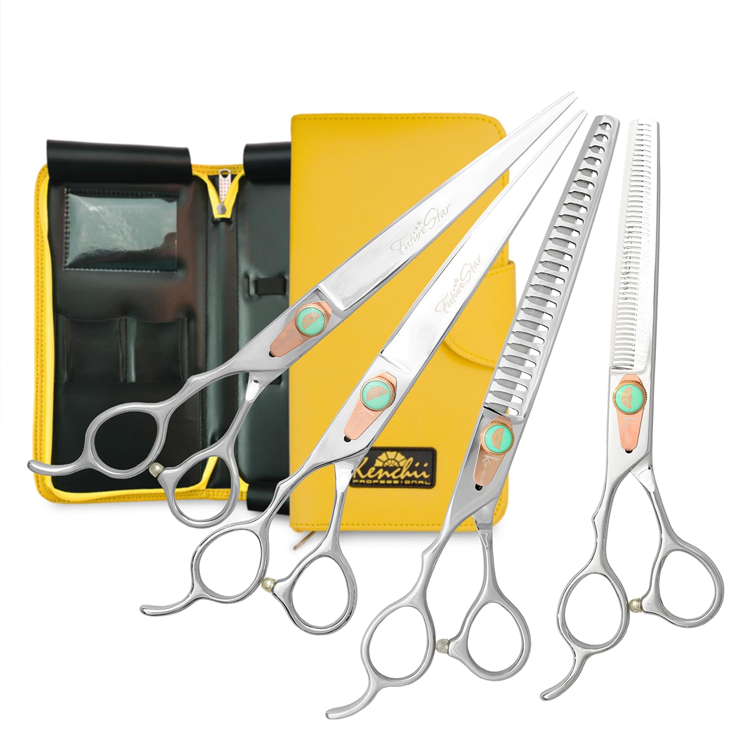Amazon.com: Kenchii Future Star Dog Grooming Scissors Lefty