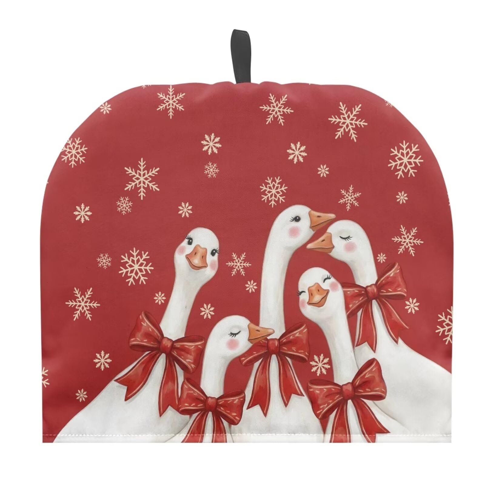 Christmas Goose Snowflake Tea Cosy for Teapot