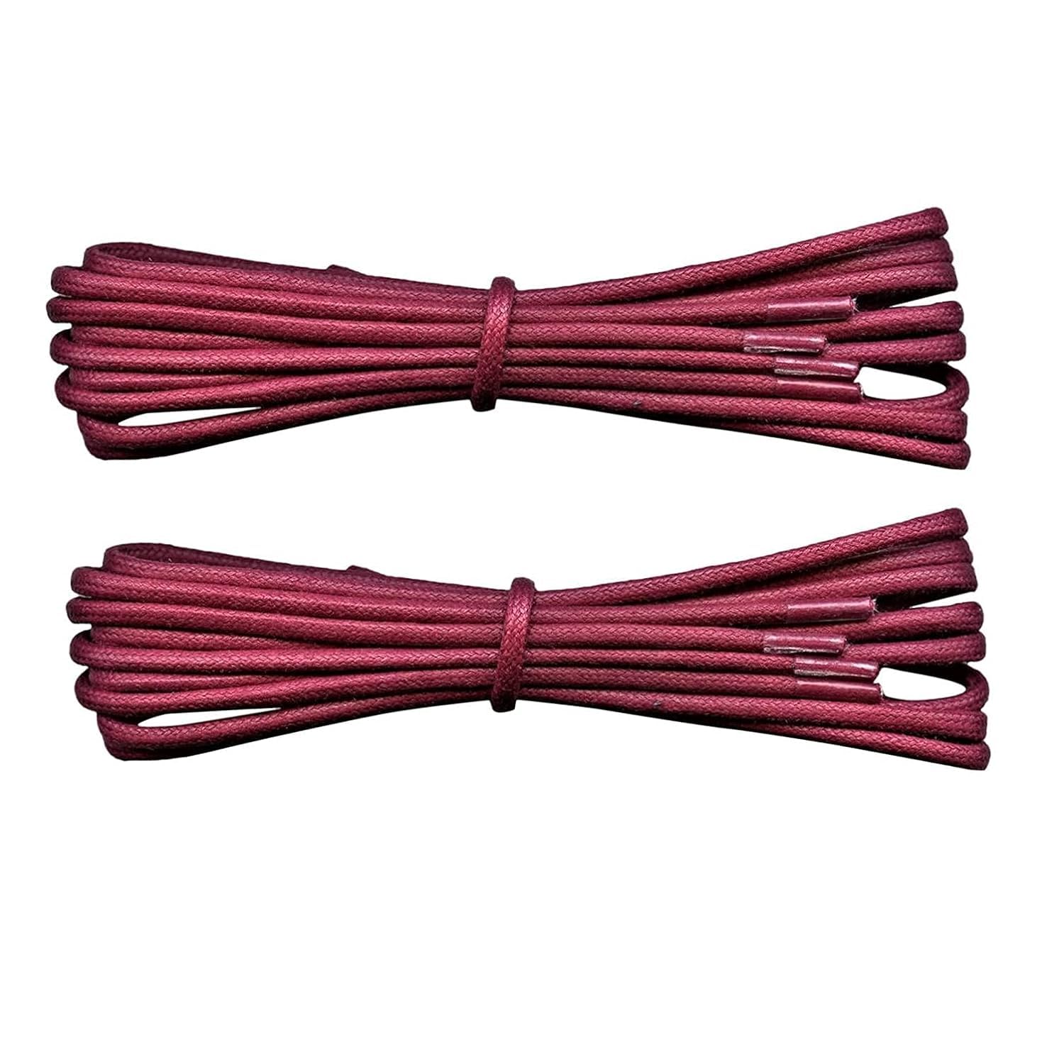 Round Formal Shoe Lace (2 Pairs) Waxed Cotton Shoelace for Formal Shoes, Dress Shoes, Oxford Shoes 100 CM (RED) (B0CT626GMG) Amazon Price History, Amazon Price Tracker