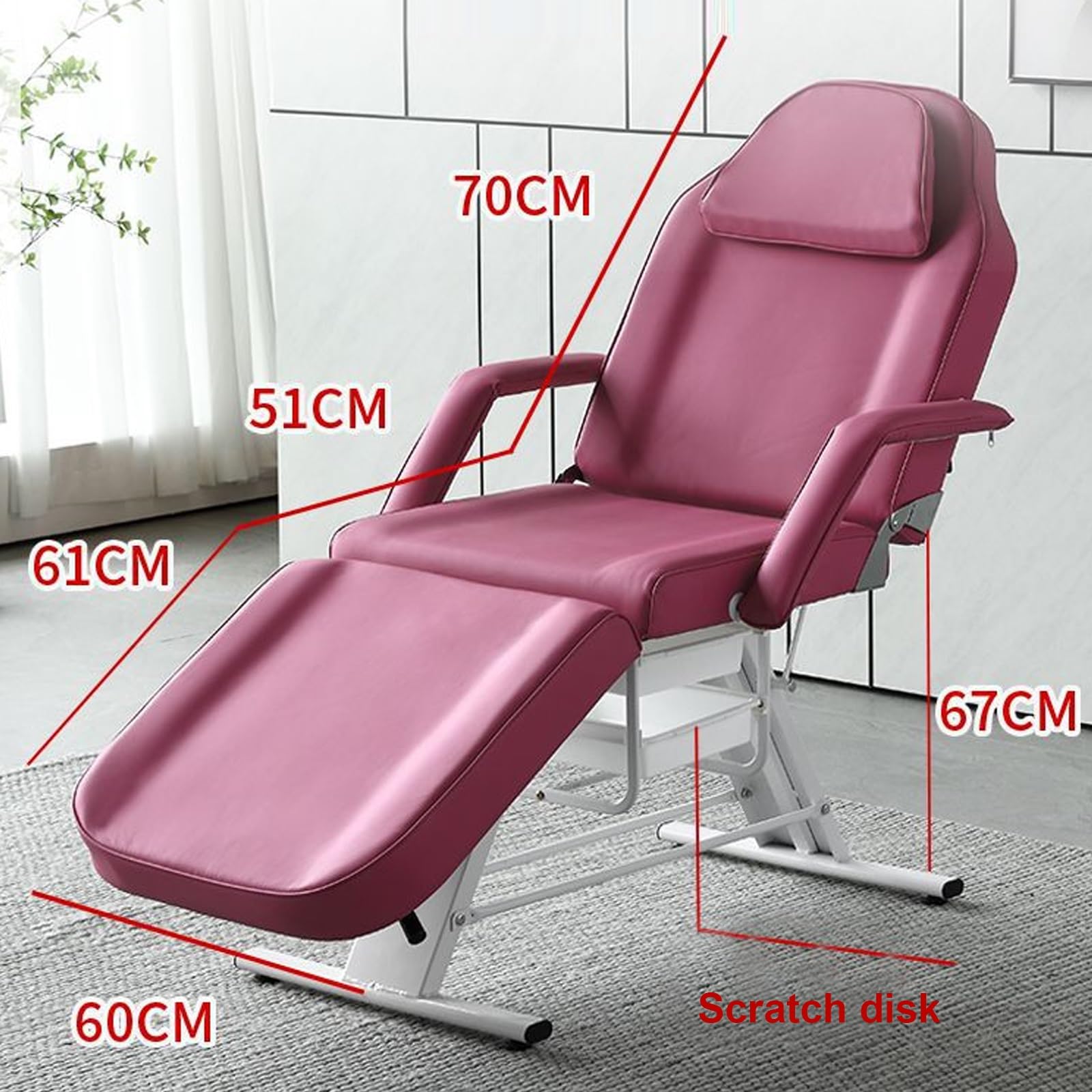 Składane krzesło dentystyczne przenośne krzesło dentystyczne wielofunkcyjne narzędzie medyczne z regulowanym stołem do masażu tatuaży łóżko idealne, do szpitali, salonów piękności, klinik, centrów
