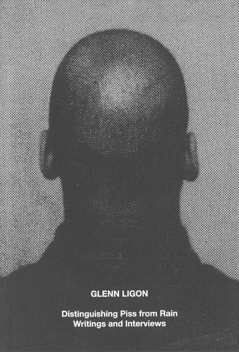 Glenn Ligon: Distinguishing Piss from Rain recueil d'écrits et entretiens d'art