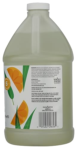 Miniatura 5 de 365 by Whole Foods Market, Repuesto de jabón de manos espumoso, Satsuma y Euclyptus, 64 onzas líquidas