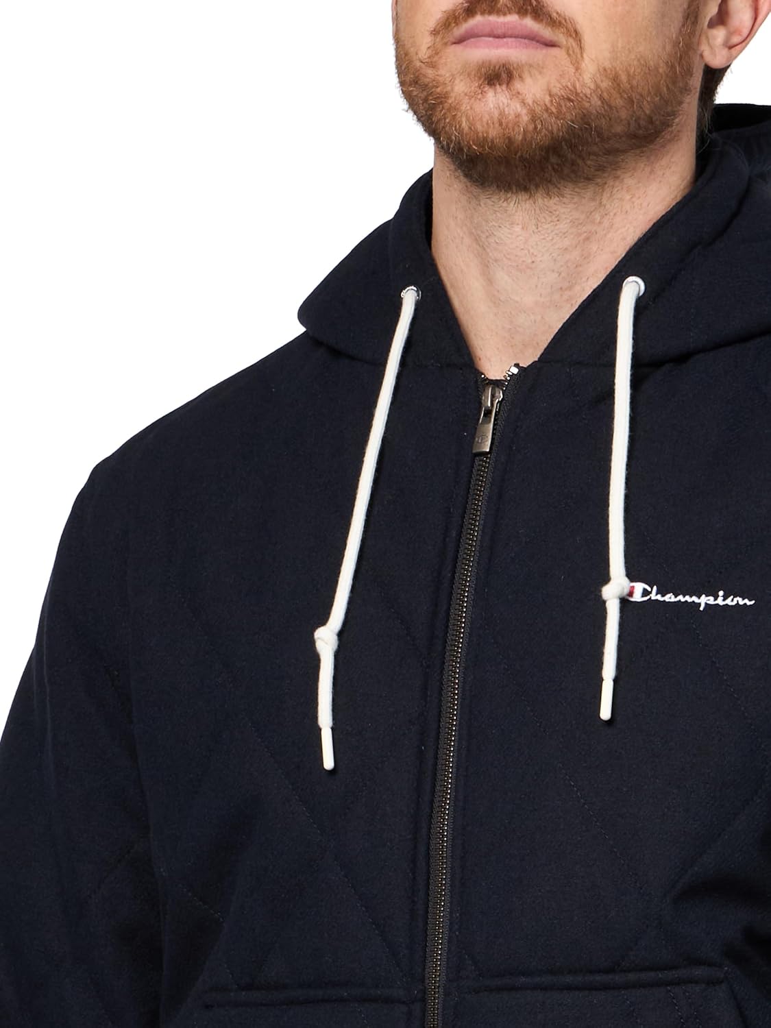 Champion Men's Diamond Quilted Varsity Hoody - Image 3