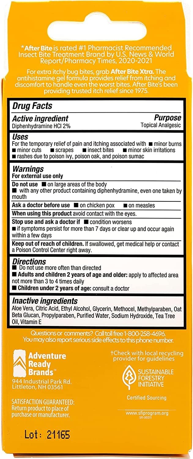 After Bite Xtra Gel New & Improved (4 Pack)