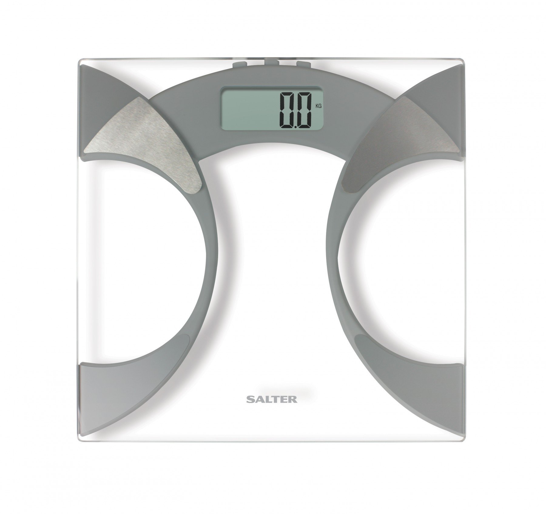 Salter Ultra Slim Analyser Bathroom Scales, Measure Weight BMI BMR Body