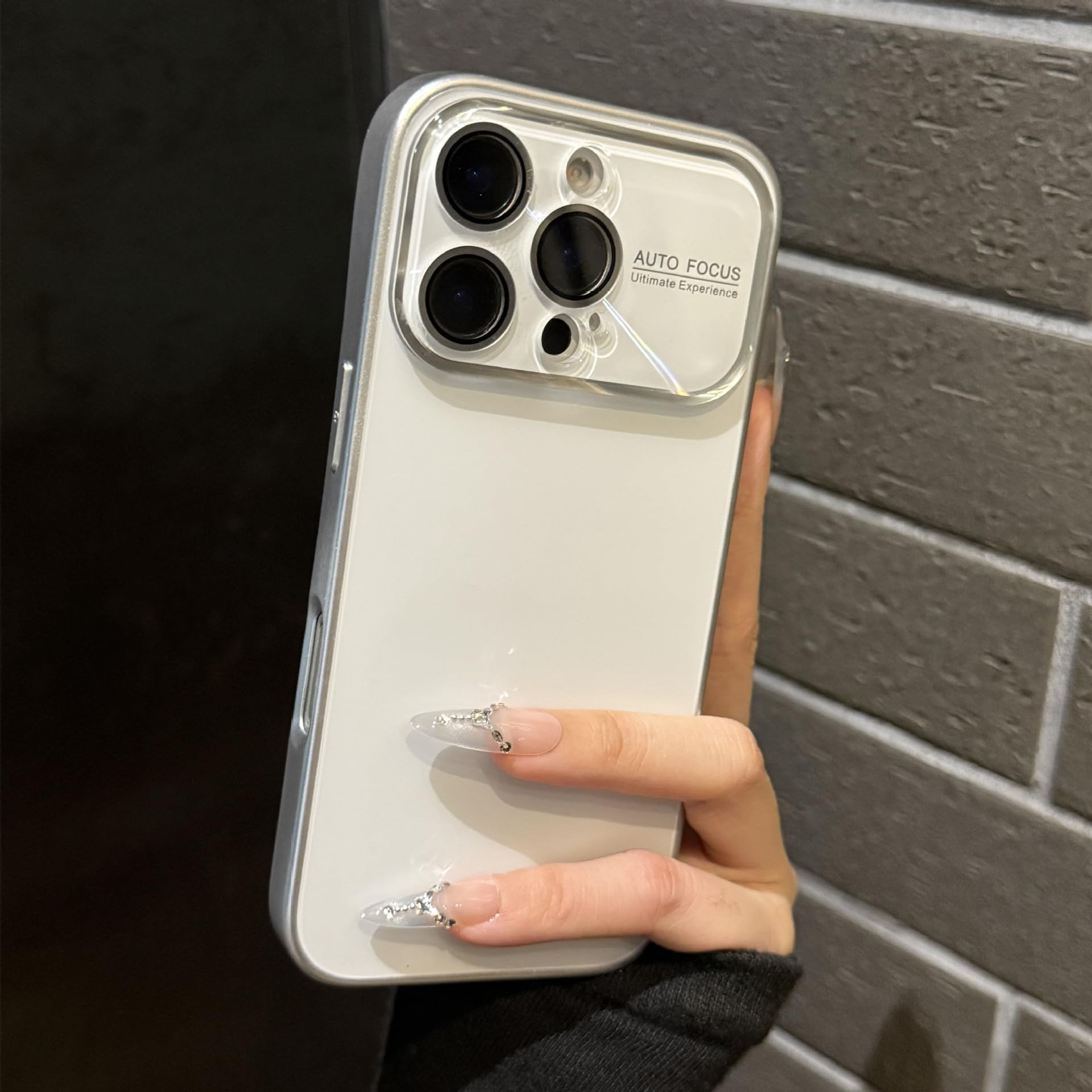 Coque iPhone 15 Pro Max silicone blanc mat et souple - 3