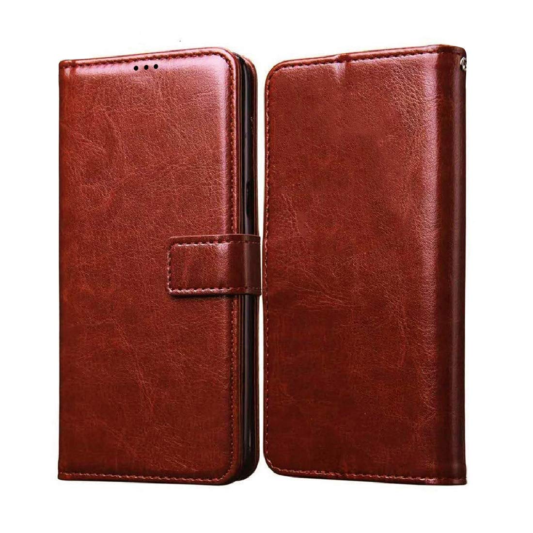 Casotec Flip Cover for Tecno Spark Go (2020) | Premium Leather Finish | Inbuilt Pockets & Stand | Flip Case for Tecno Spark Go (2020) (Brown) (B08KXPNL6T) Amazon Price History, Amazon Price Tracker