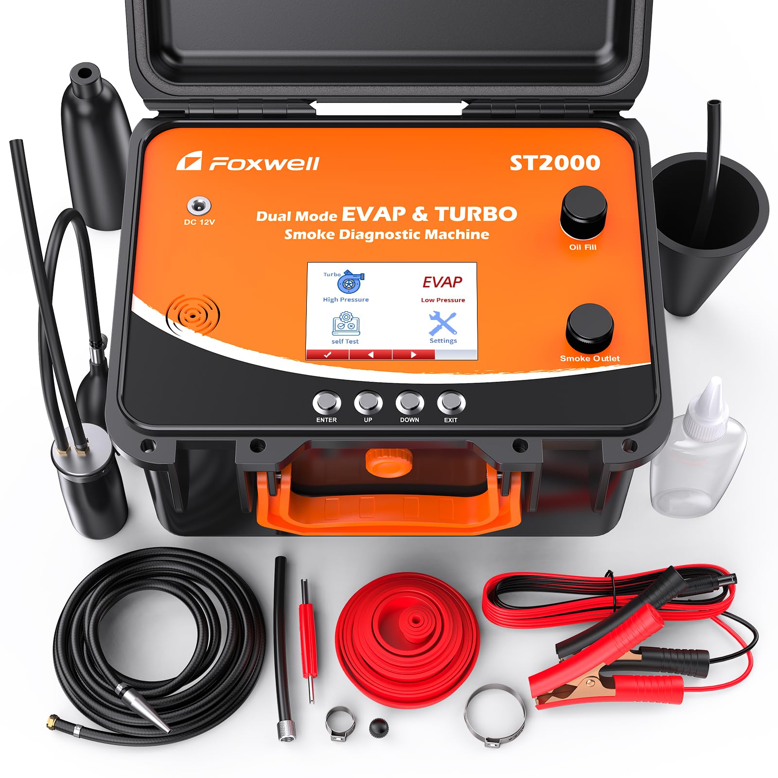 FOXWELL ST2000 Automotive Smoke Machine Leak Detector