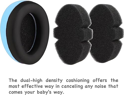Miniatura 3 de PandaEar Protección auditiva para bebés, audífonos con cancelación de ruido para bebés y niños pequeños de 0 a 3 años