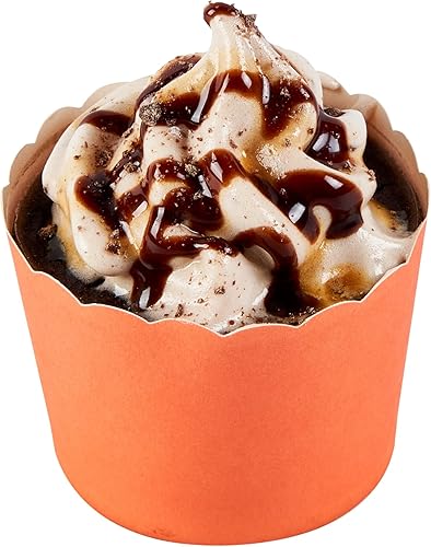 Miniatura 323 de Restaurantware Panificio Premium - Taza de papel Kraft de 10 onzas para hornear, tazas de papel para hornear, perfectas para magdalenas, cupcakes