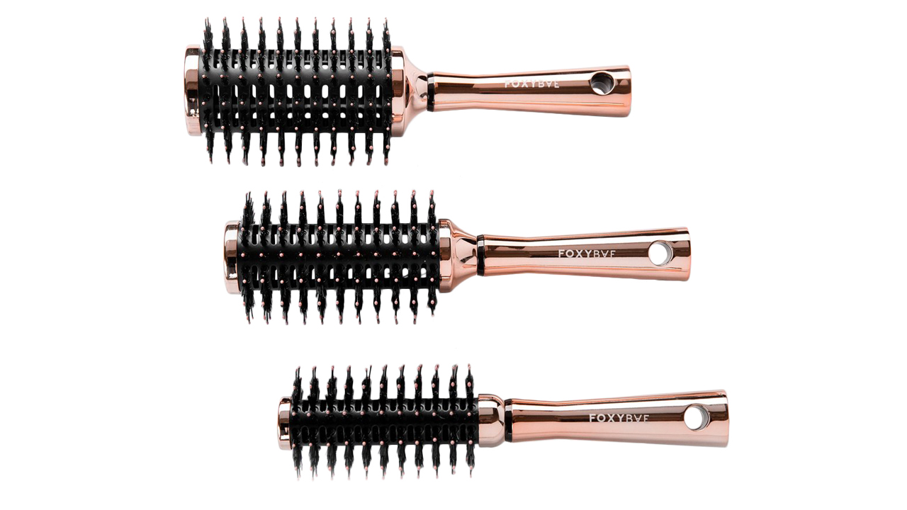 Amazon.com : FoxyBae Hair Brush Set - Round Detangler for All Hair