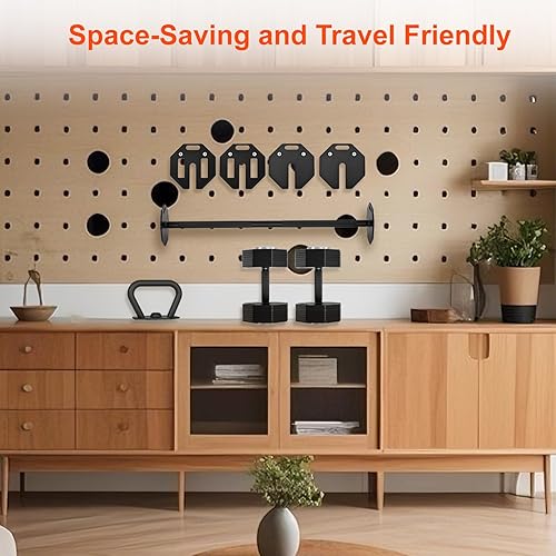 Miniatura 8 de Adjustable Dumbbell Sets 100160180LBS Durable Steel Build, Free Weights Dumbbells Set with BarbellKettlebell Handle with Srew Sets 3-in-1