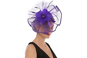 Enchanting Purple Church Hat: A Regal Adornment for Divine Occasions