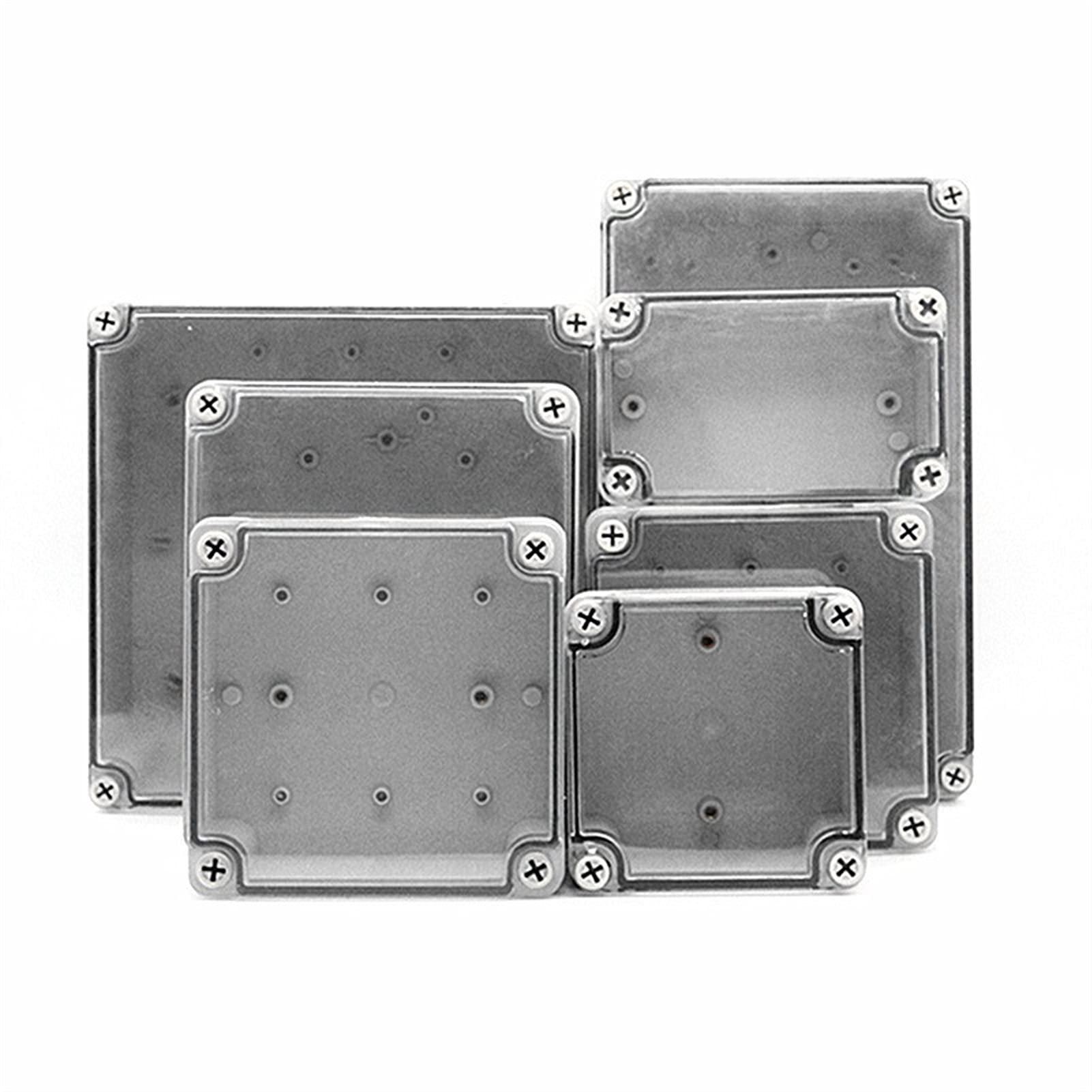 Abzweigkasten, 1 stücke Große wasserdichte Kunststoffbox, 200 * 150 * 100mm Transparente Abdeckung Elektronische Anschlussgehäuse 200 * 200 * 130mm IP67 Projektkoffer
