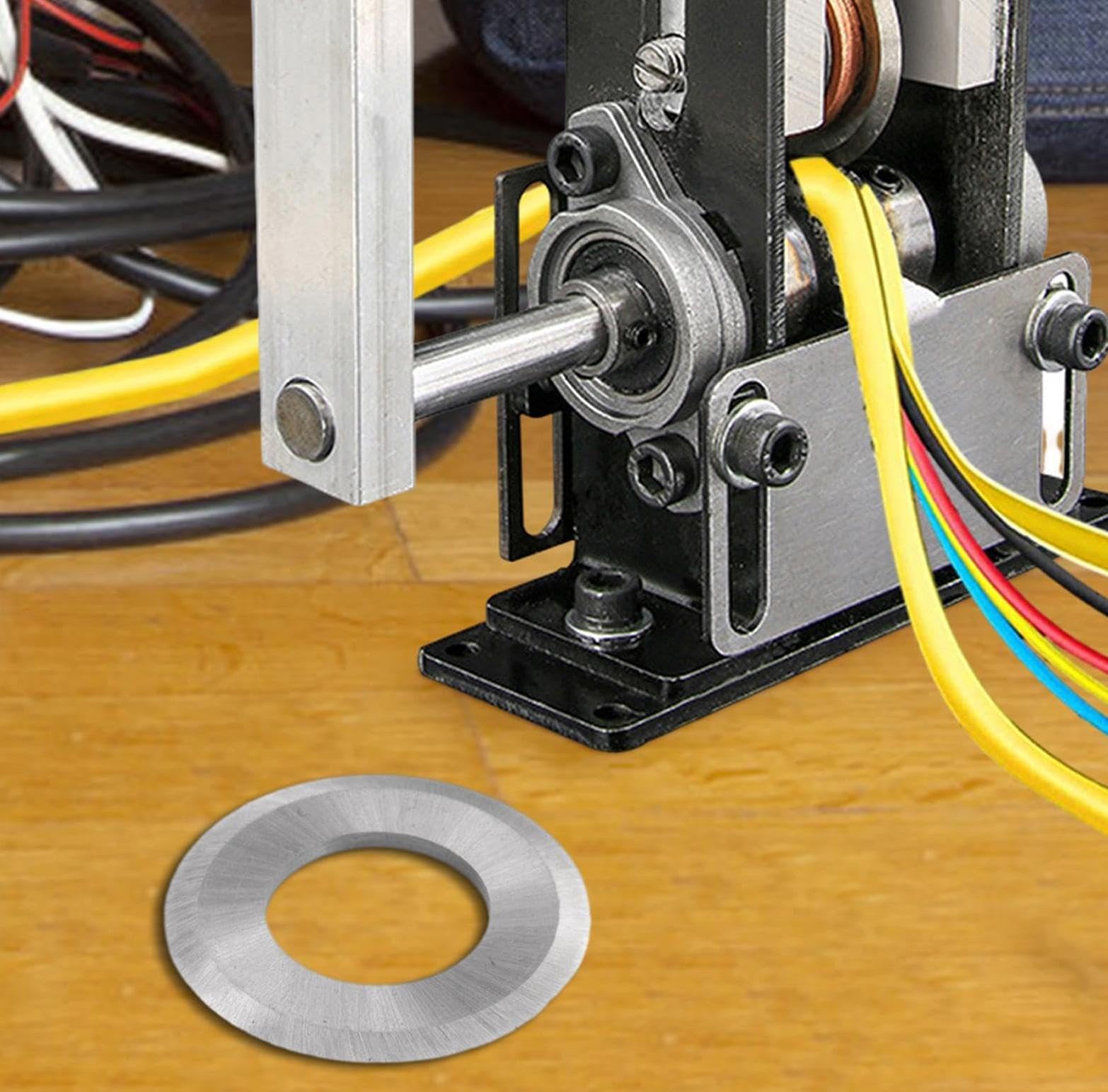 Lame Di Ricambio Per Spellafili - 5 Pezzi, Acciaio HSS, Diametro 41.5mm, Per Pelacavi Elettrici - Foto 11