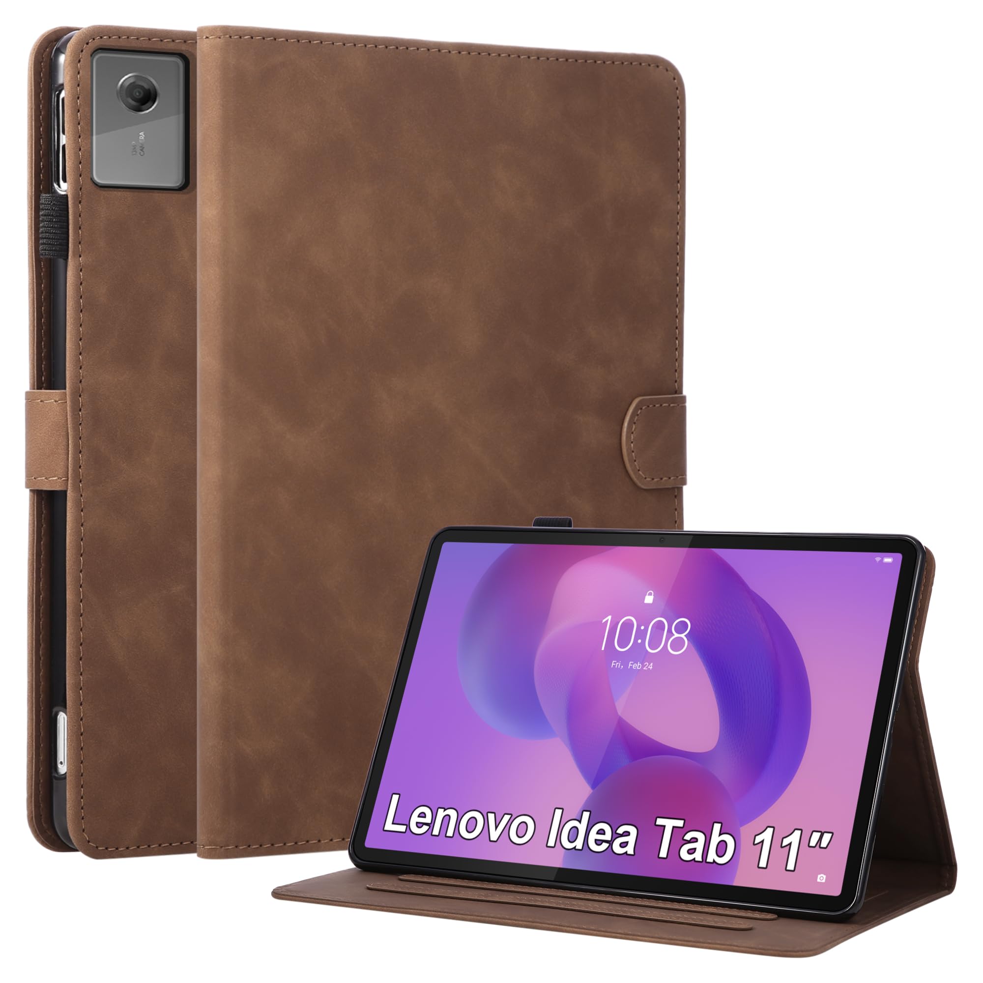 Coque Lenovo Idea Tab 11 2025 anti-rayures avec support ajustable - 8