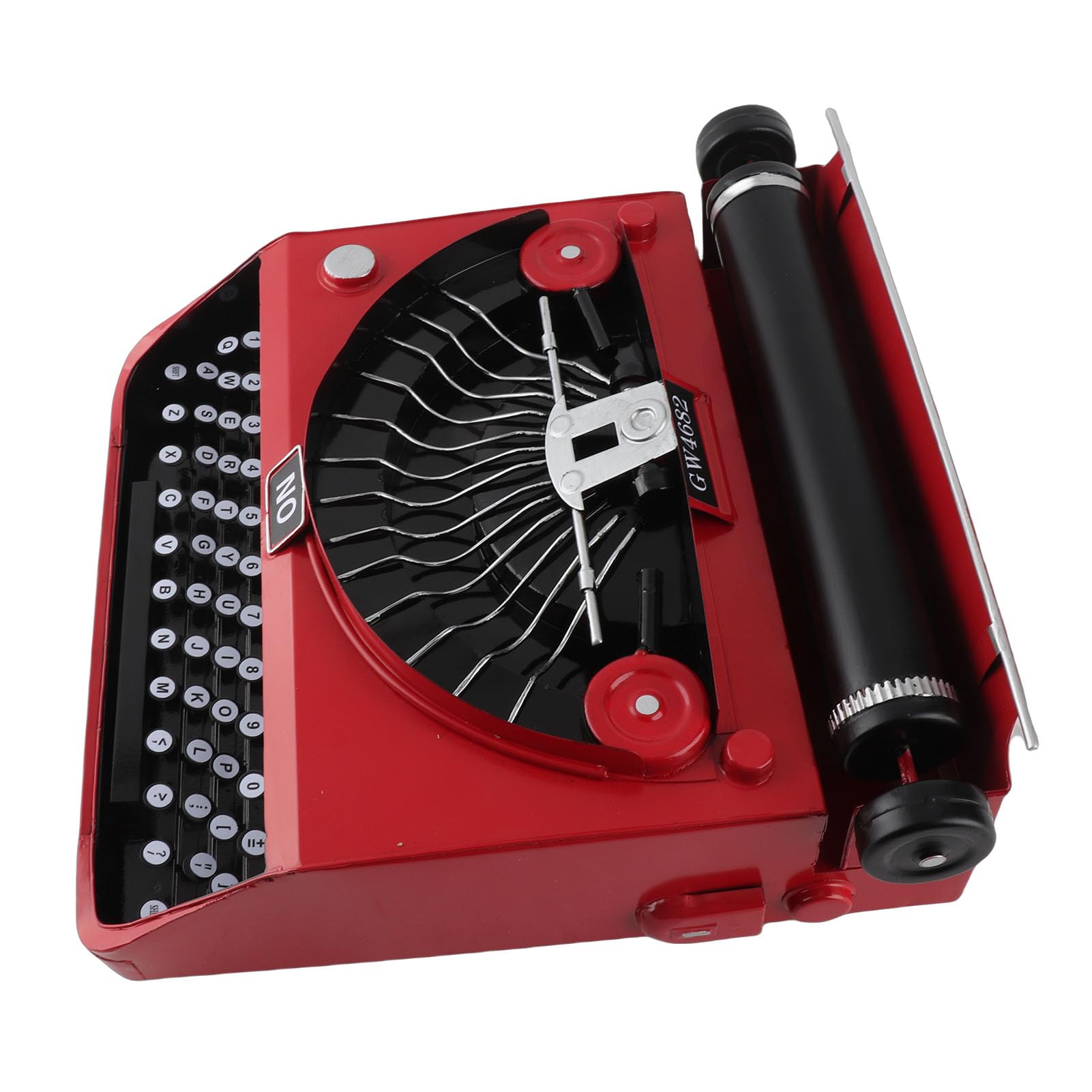 Pyhodi Vintage-Schreibmaschinenmodell, Handgefertigtes Antikes Schreibmaschinenmodell aus Eisen, Retro-Tischdekoration für Zuhause und Büro, Einzigartiges für Alle