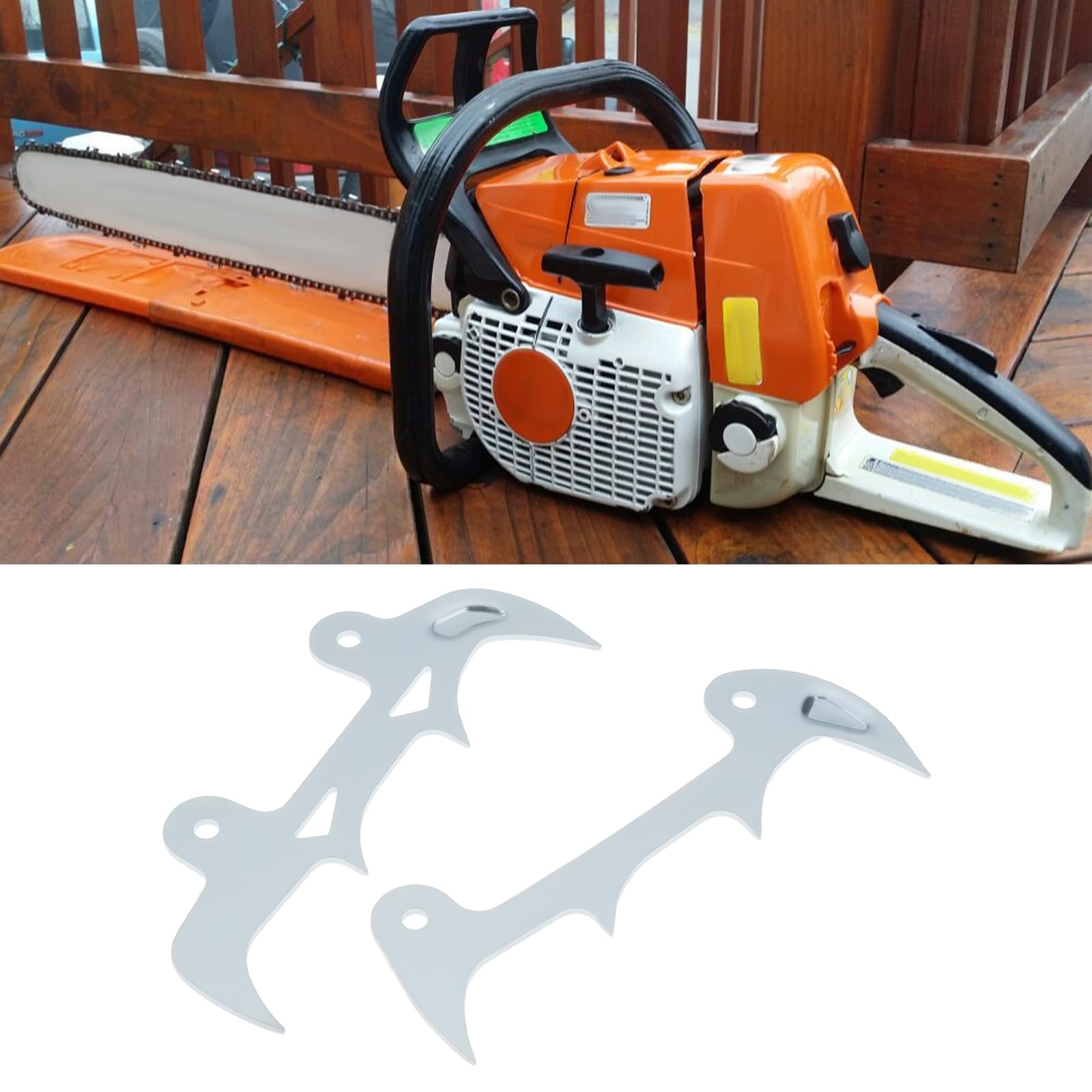 2pcs Pointes et Embouts de Tronçonneuse 0000-660-0800 Compatible avec Stihl MS 260 261 CQ 361 CB