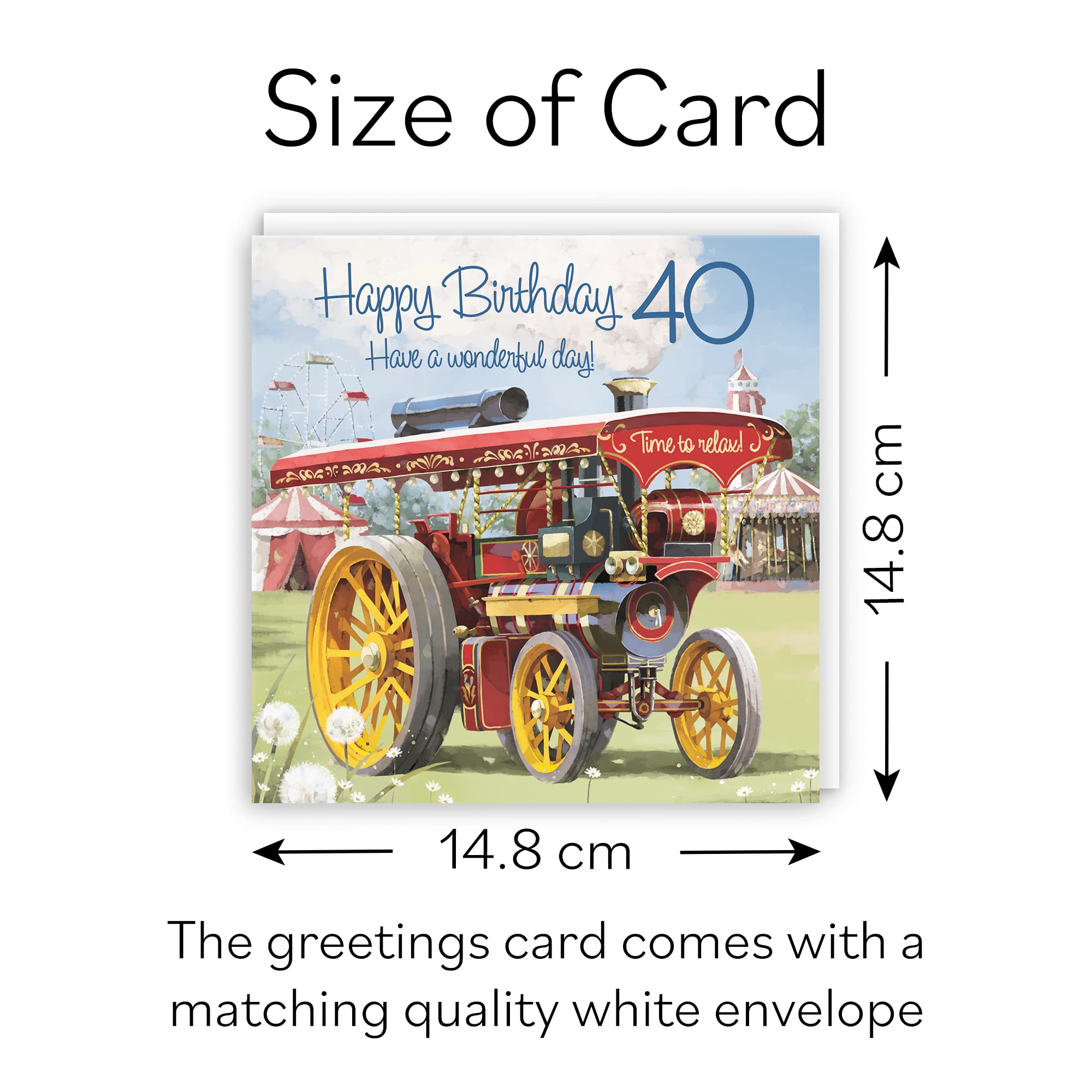 Hunts England Biglietto di compleanno per 21° nipote con flute di