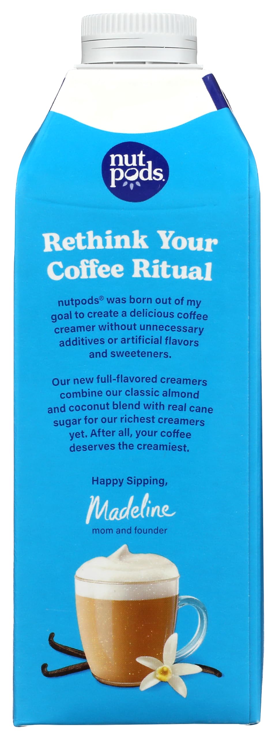 NUTPODS Vanilla Plant Based Creamer 25 4 FZ — view 3