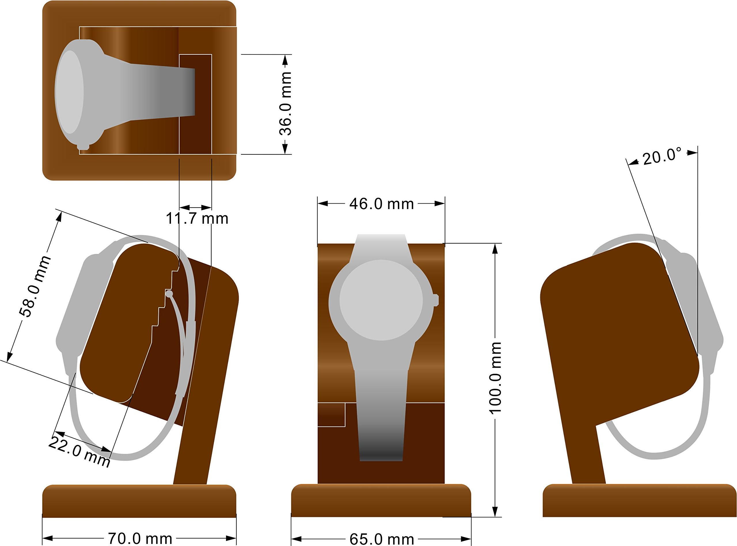 Toyooka Craft senior collection watch stand SC81