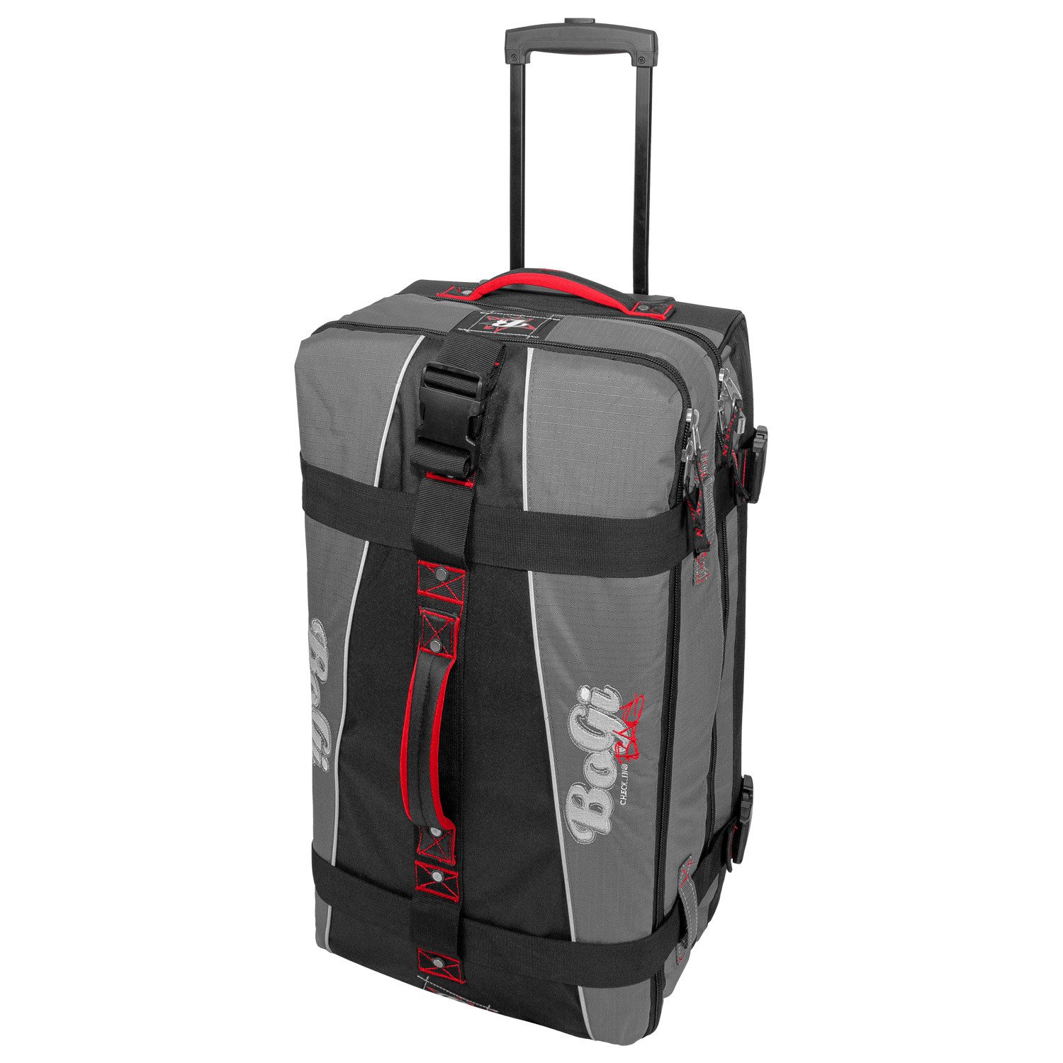 Durchläufer Koffer, 71 cm, 85 L, Grau/Schwarz