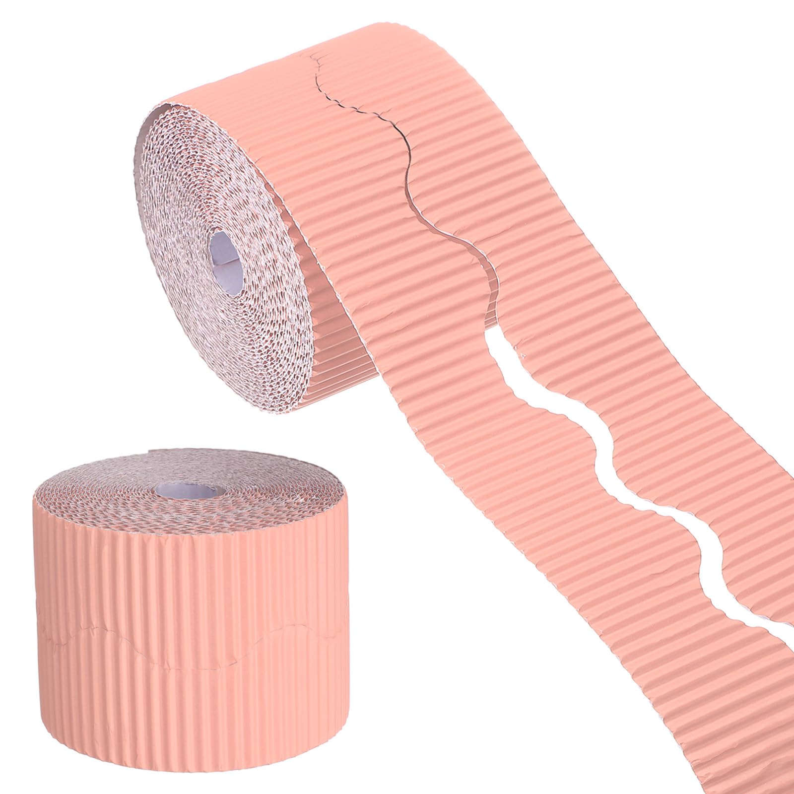 Bordure décorative ondulée rose uxcell pour affichage de classe - 8