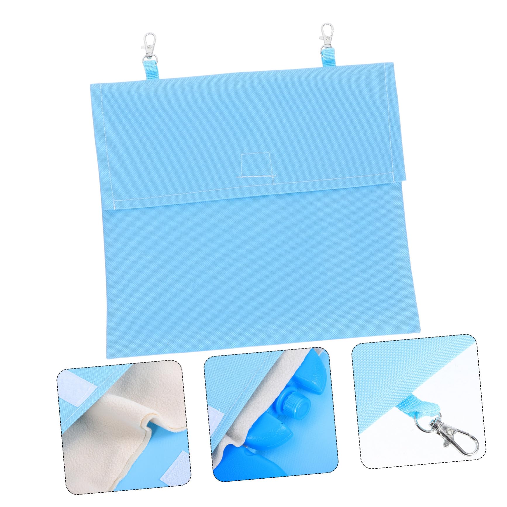 BESPORTBLE Bunny Cooling Pouch with Reusable Ice Pack for Small Pets Summer Cooling Bag for Rabbit Hamster Guinea Pig