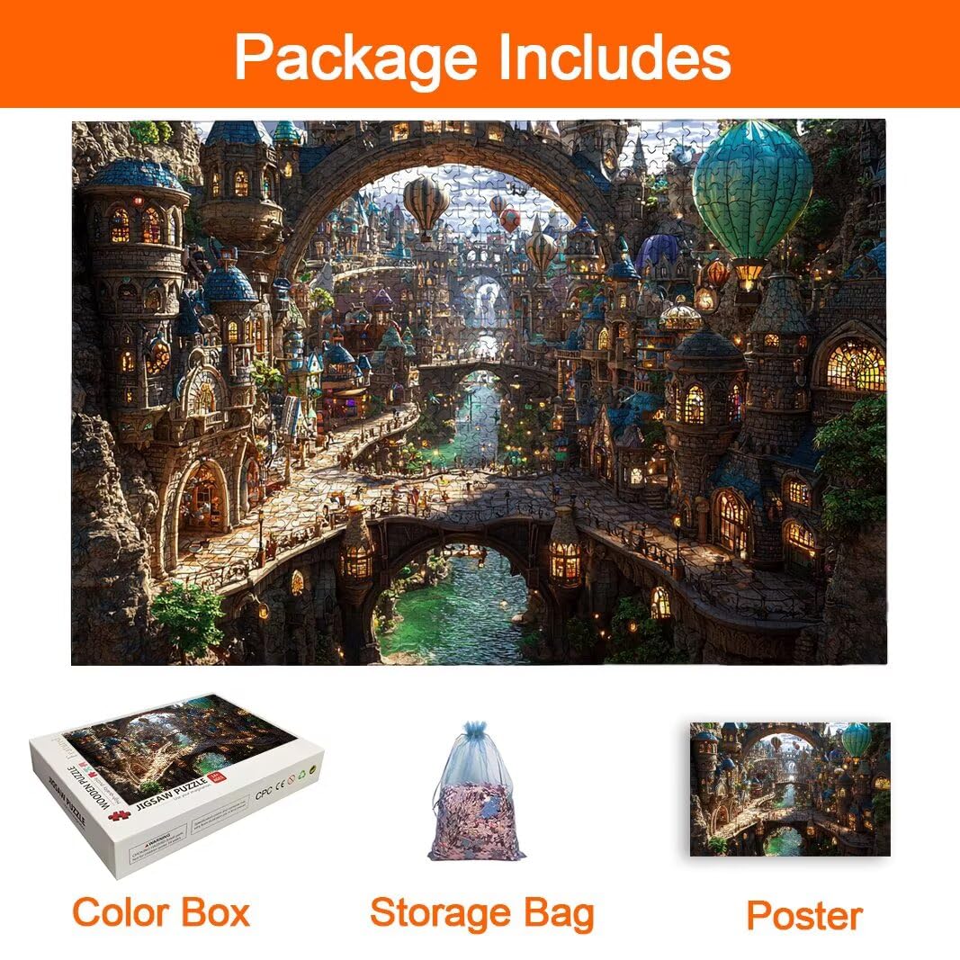 Puzzle Mistero, Puzzle 2000 Pezzi Adulti per Decor, Regalo Donna/Uomo -8730