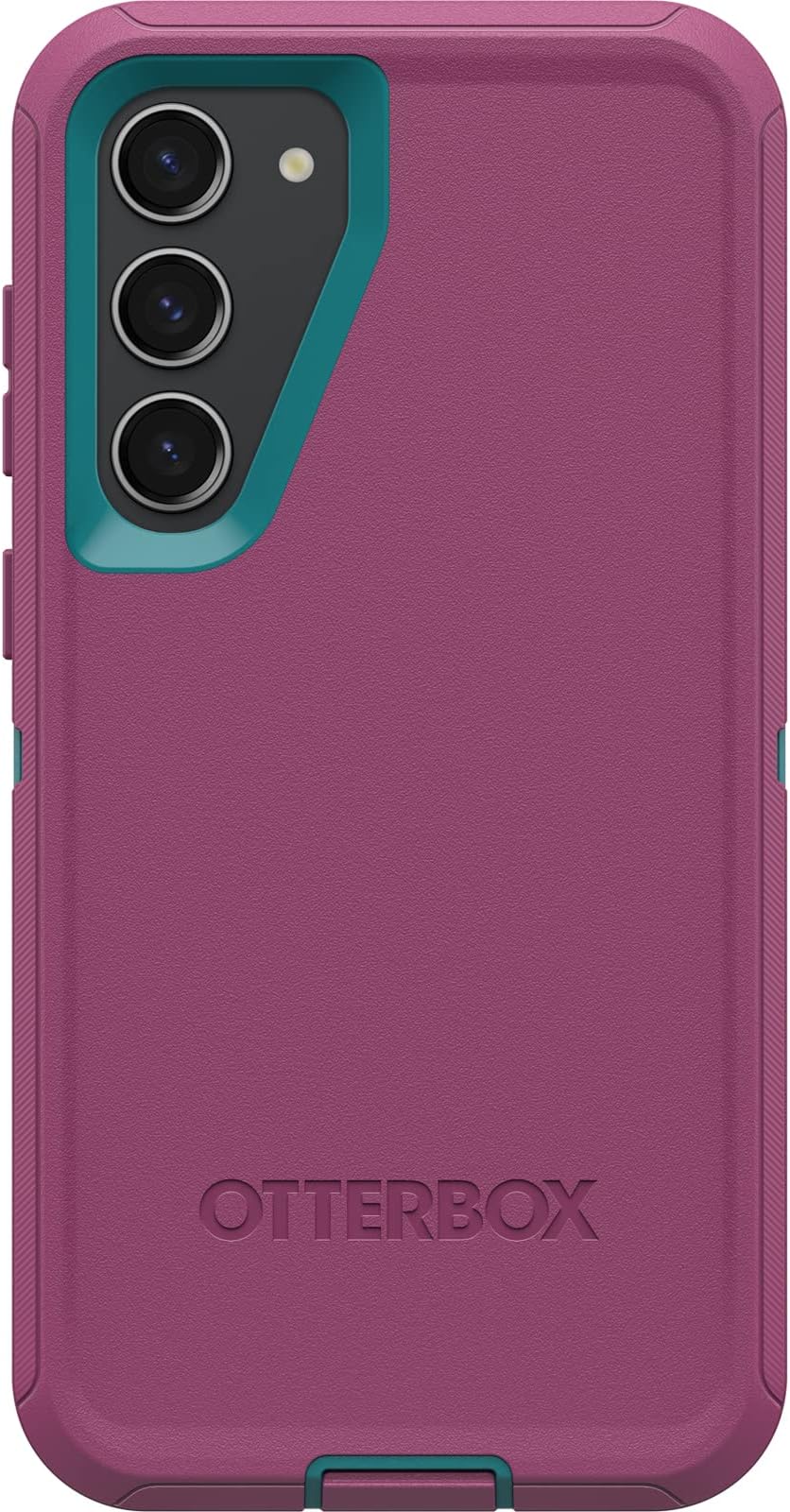 OtterBox Galaxy S23 Ultra (Only) - Defender Series Case - Mountain Majesty (Purple) - Rugged & Durable - with Port Protection - Includes Holster Clip Kickstand - Non-Retail Packaging