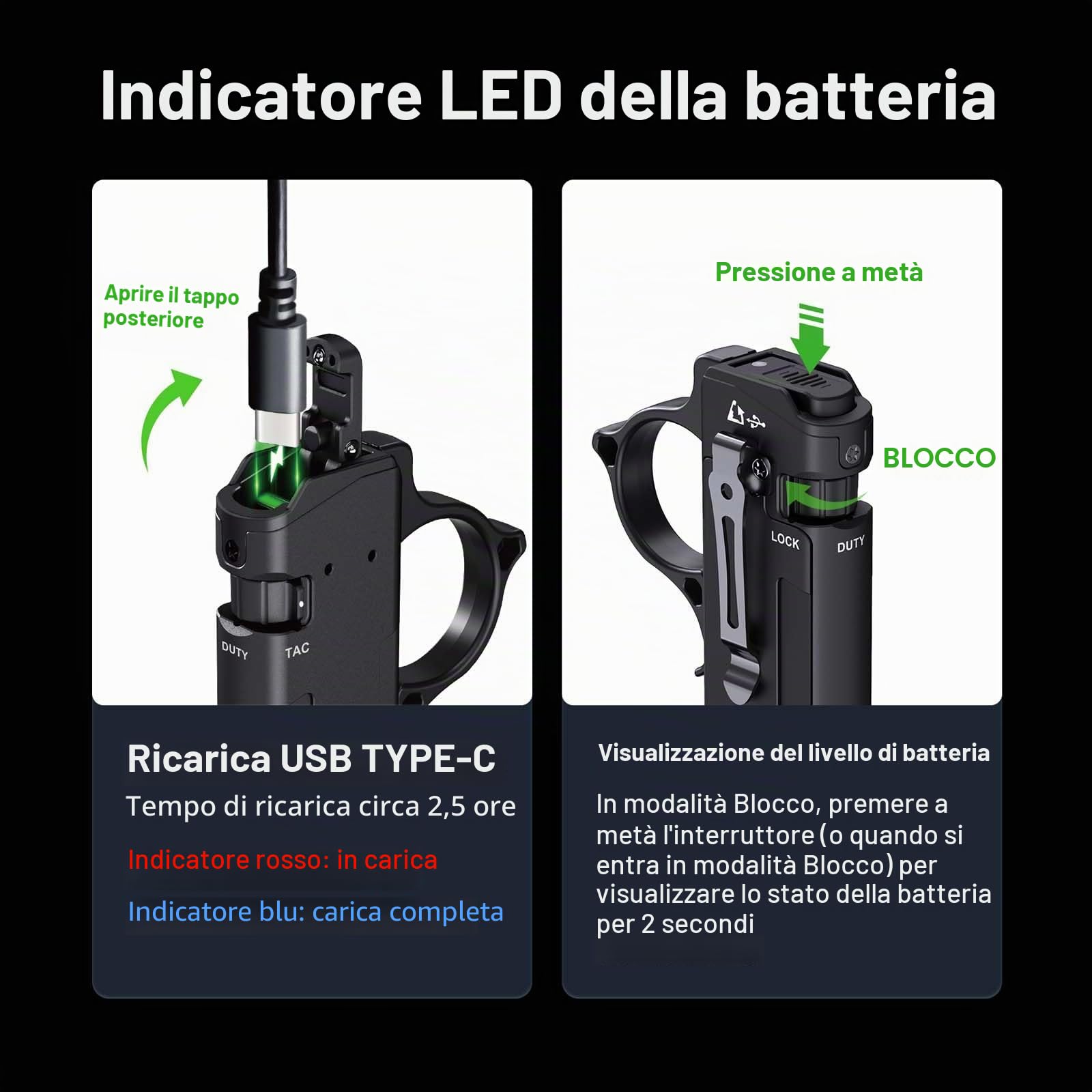 Nextorch TA70 - Torcia tattica piatta, ricaricabile, super luminosa, sottile, EDC 3500 lumen, torcia a LED ricaricabile USB-C, super sottile IP67, impermeabile, torcia tascabile per campeggio, corsa